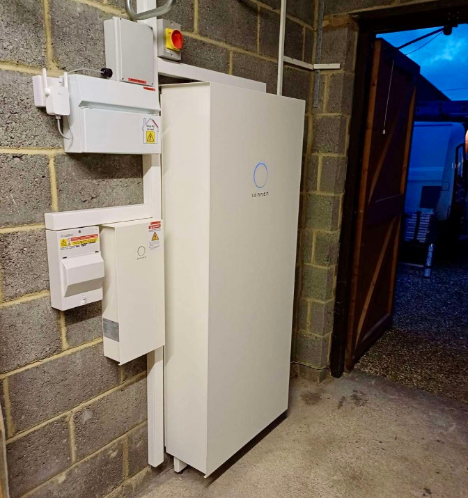 Installation by Nexus Renewables Ltd for Megan Pritchard